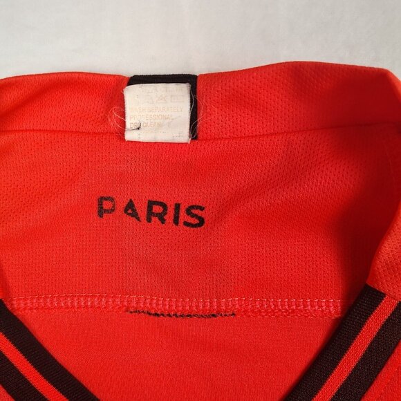 Paris Saint-Germain PSG Soccer Jersey Number 2 Bright Orange Sz M - Picture 5 of 8